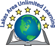 Lakes Area Unlimited Learning Logo